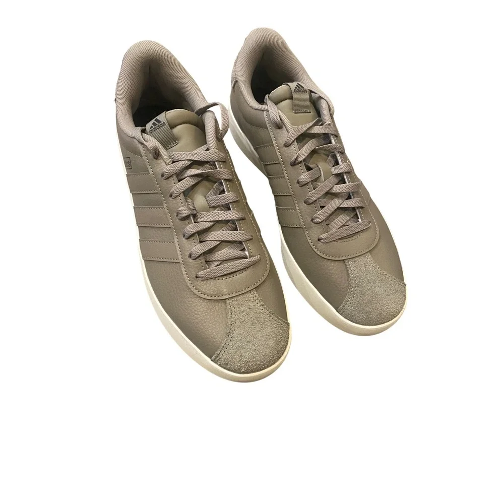 Adidas VL Court 3.0 Mens Skateboard Shoes Olive Green IH4800 Sneakers 11.5